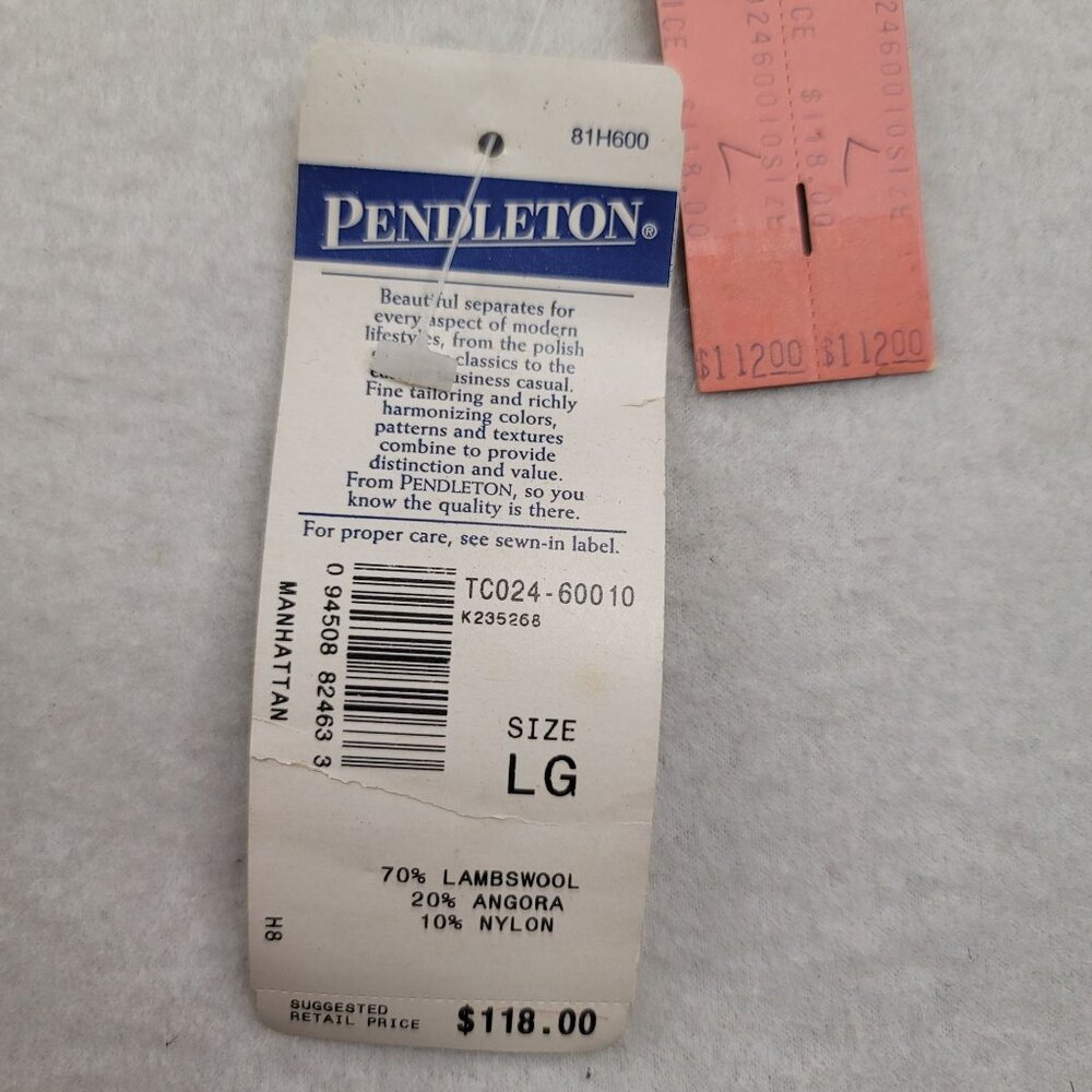 Pendleton Womens Pearl Button Large Embellished L… - image 5